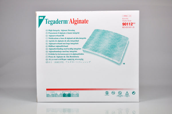 Tegaderm Alginate quadratische Platte 5 x 5cm 10 Stück