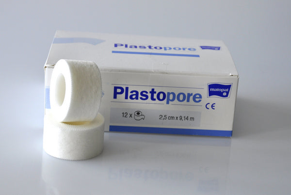 Plastopore Vliesheftpflaster Hypoallergen 12 Stück