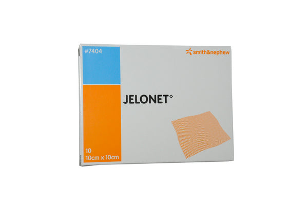Jelonet Baumwollgaze steril, 10 × 10 cm 10 Stück