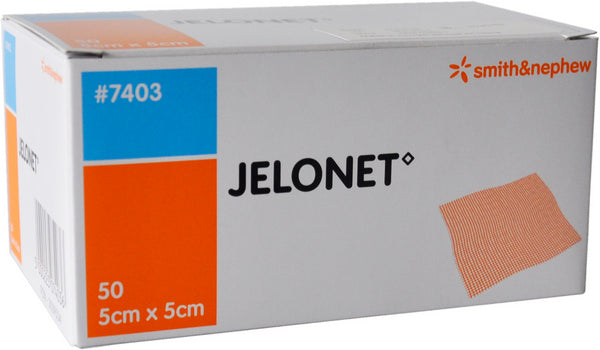 Jelonet Baumwollgaze Steril 5 x 5cm 50 Stück