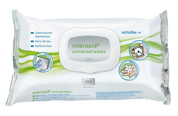 mikrozid universal wipes Desinfektionstücher (Karton a 6 Pack)