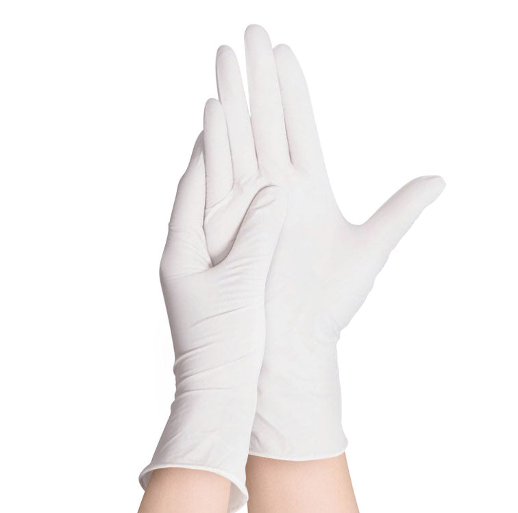 weiße latex handschuhe Untersuchungshandschuhe, Latex puderfrei, Box à 100 Stück – Swiss Neo  Trading GmbH