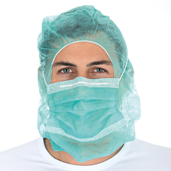 Astrohaube mit Mundschutz (1'000 Stück)