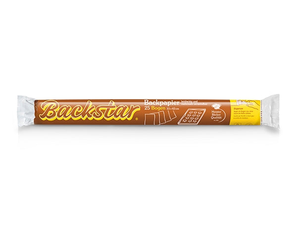 Backstar Backpapier 33 × 42 cm, 41 g/m², Paket à 25 Bogen, braun (10 Pack)