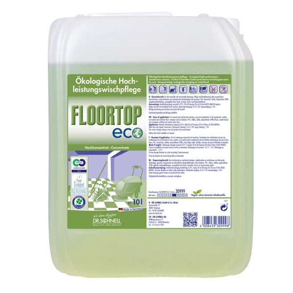 FLOORTOP ECO ökologische Wischpflege 10 Liter
