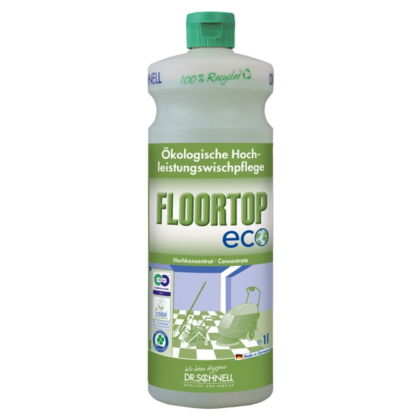 FLOORTOP ECO ökologische Wischpflege 12 x 1 Liter