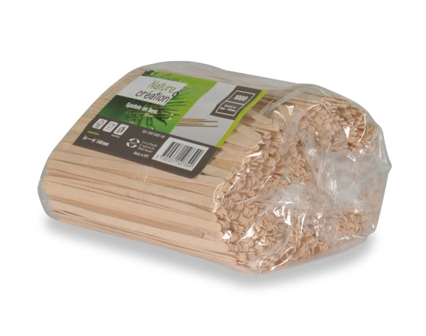 Rührstäbchen FSC®-Holz, braun, 140 mm (1'000 Stück)