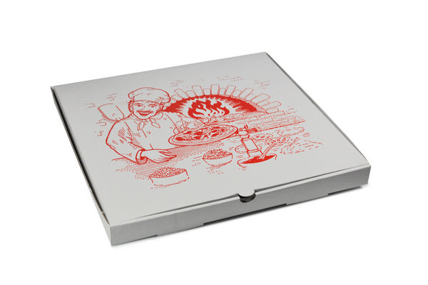 Pizzakarton Modell Padova, 300 x 300 x 30 mm (100 Stück)