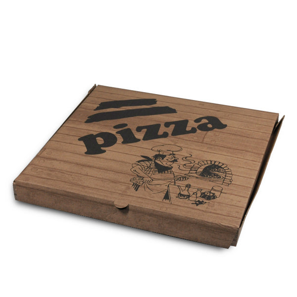 Pizzakarton Modell Italia, 330 × 330 × 30 mm (100 Stück)