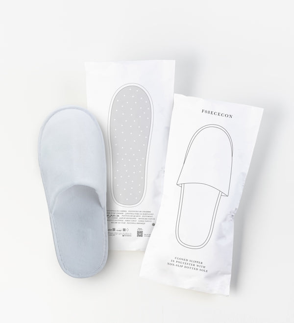 Pantoffeln Frotté, geschlossen (100 Paar)