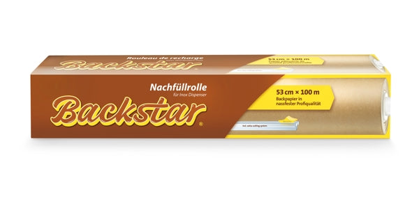 Backpapier Nachfüllrolle 53cm x100m