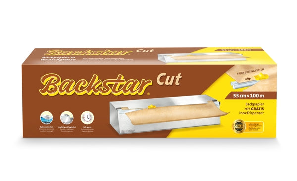 Backpapier Starterset Spender + Rolle 53cm x 100m