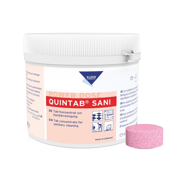 Kleen Purgatis Sanitärunterhaltsreiniger QUINTAB SANI (40 Tabs für 320 Liter Reinigungslösung)