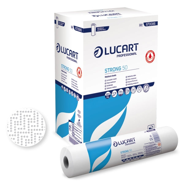 Lucart Strong Ärzterolle 50 cm, 2-lagig, Zellstoff (Karton à 6 Rollen) 3.65 CHF pro Rolle