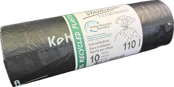 Kehrichtsäcke 110 Liter mit Zugband (Karton à 20 Rollen) 1.70 CHF pro Rolle
