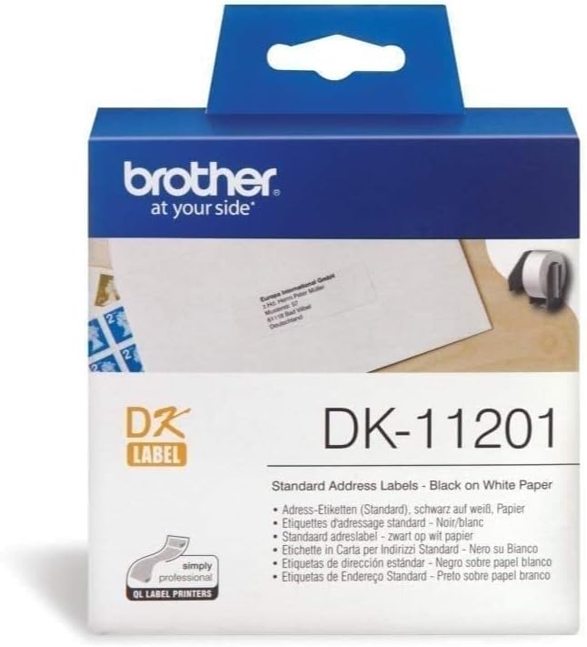 DK-11201 Standard-Adressetiketten für Brother QL Etikettendrucker Original Brother