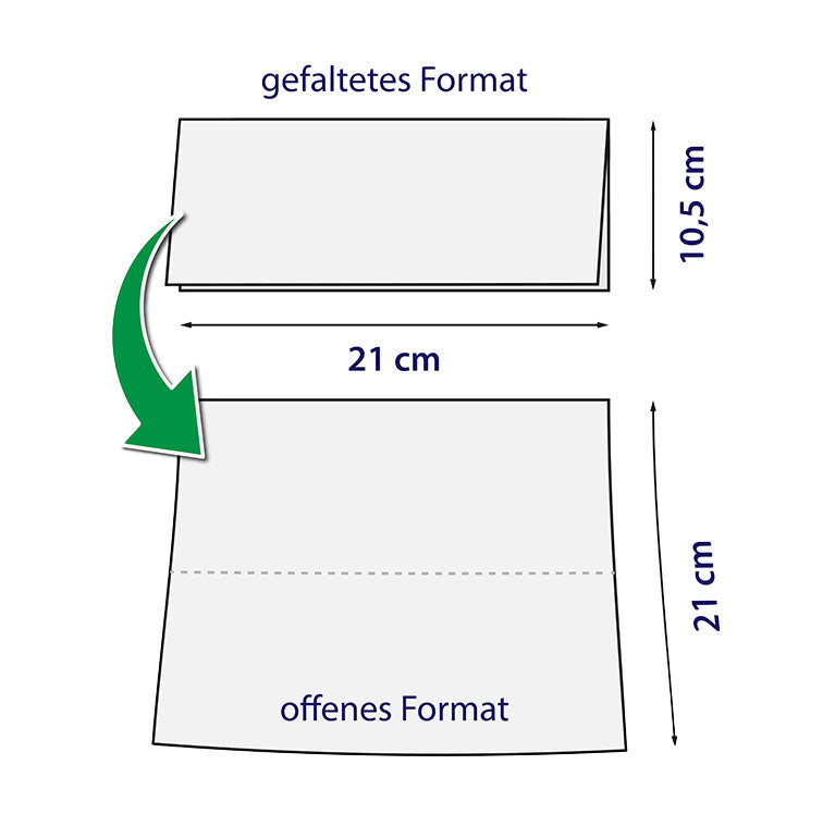 Papierhandtücher, V-Falz, 2-lagig, 100% Zellstoff weiss, 21 x 21 cm, Karton à 4000 Stück